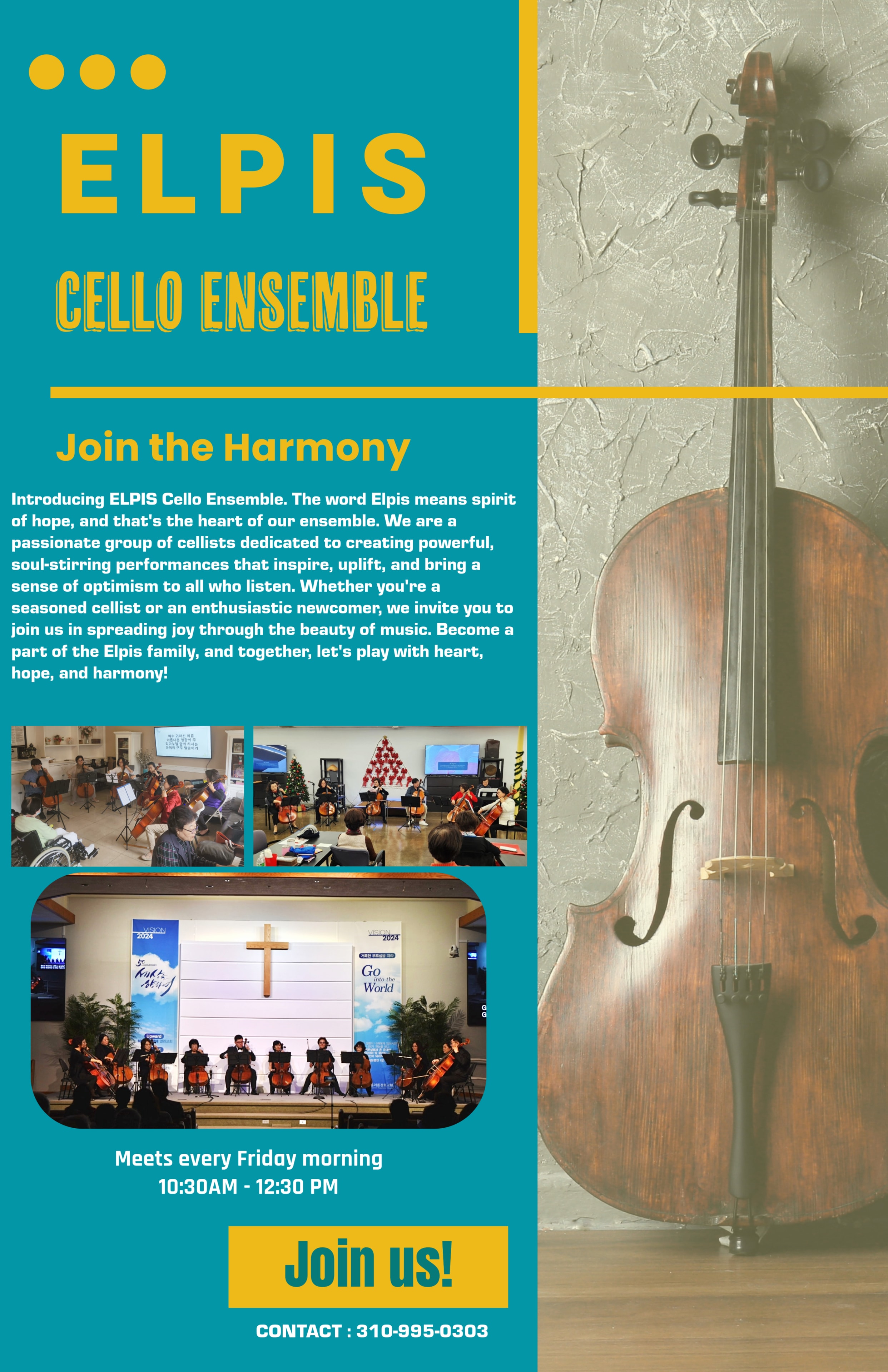 ELPIS ensemble rehearsal